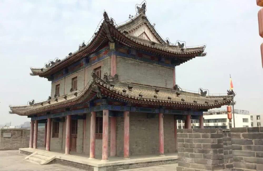 历史老照片:西安的古建筑