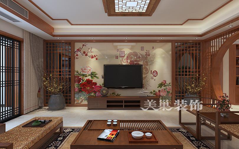 18套新中式风格电视背景墙设计效果图 你家的中国风也是世界的不