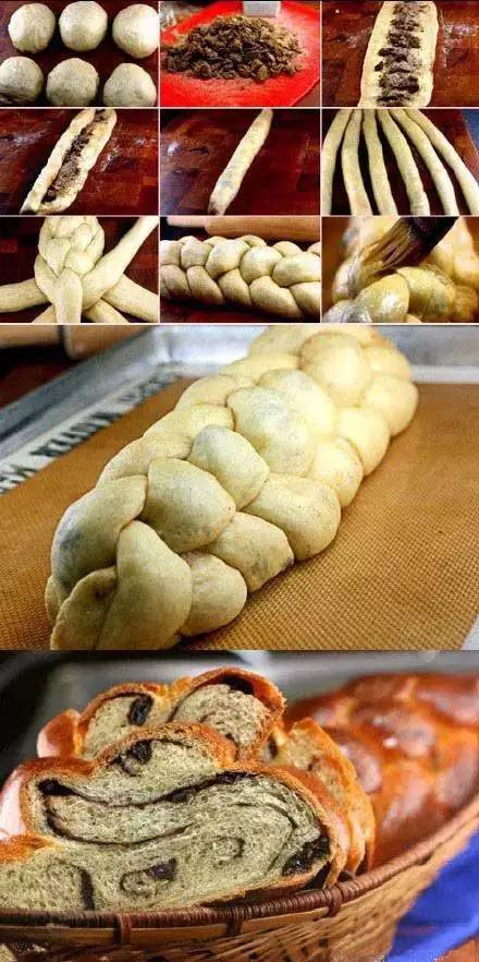 烘焙圈子：海量面包的花樣造型做法～～花一樣的面包，太給力了！