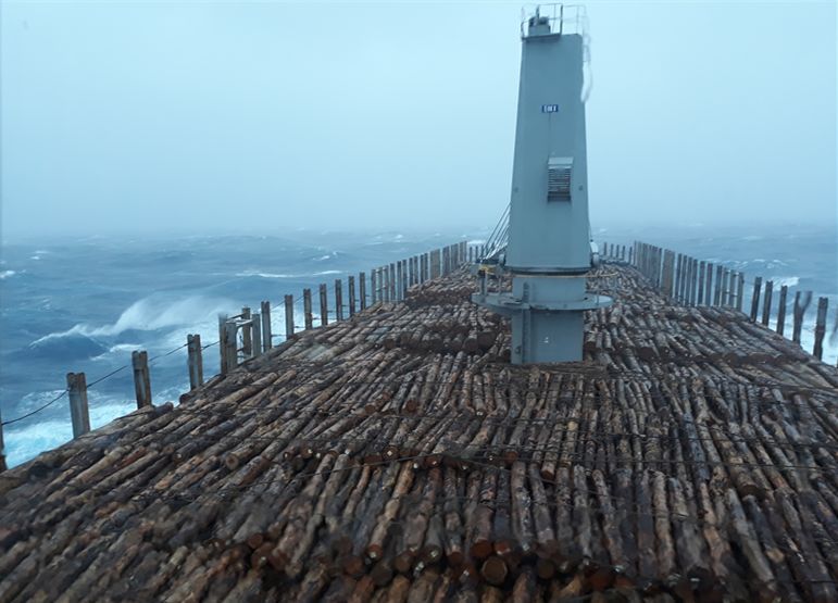 一艘货轮穿越台风的奇遇.(内附台风形成原理长