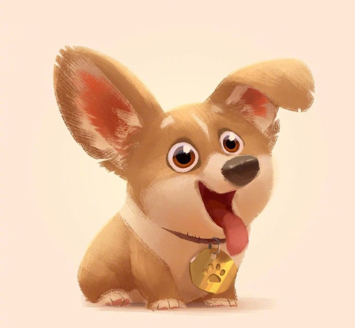 笔下俏皮蠢萌的短腿柯基 | 美国插画师 Lynn Chen