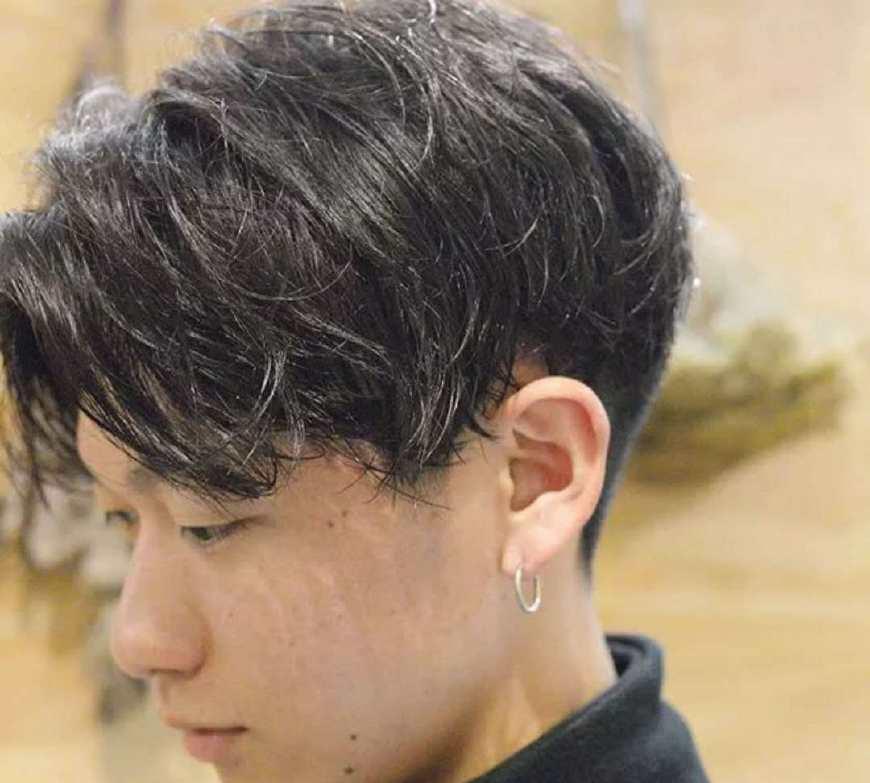 发型除了还有染发烫发哪些短发v发型?发量少的齐耳发型男生图片