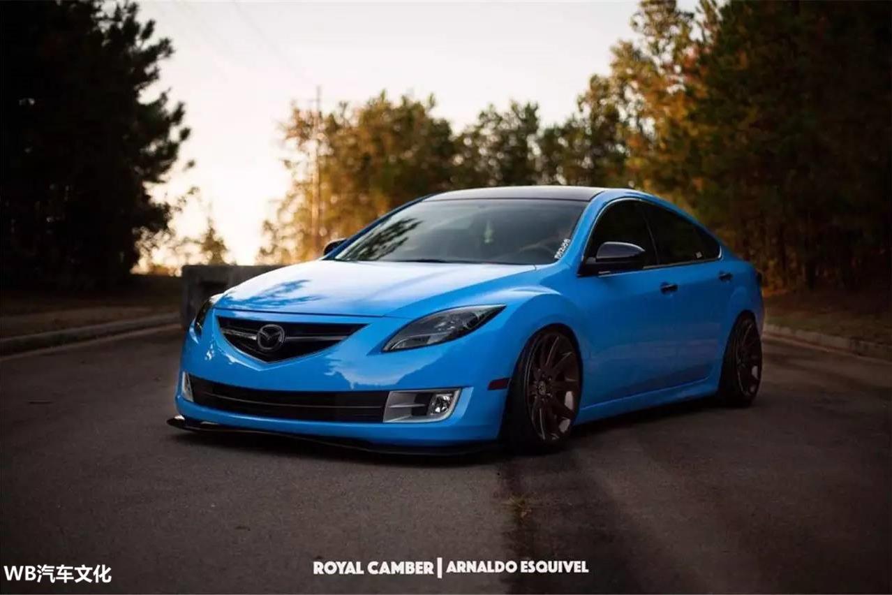 清新靓丽的那一抹蓝！气动加持的睿翼改装案例