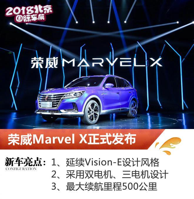 三电机/四秒破百 荣威Marvel X正式发布