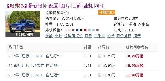 “SUV神车”推新款，轴距2680mm，标配7DCT和全景天窗10万