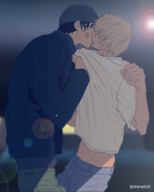 名侦探柯南 | 安室真好看!赤安真好吃!!噢，肉体~~~(ω`)