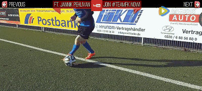 足球教学之牛尾巴过人!教你几个场上风骚的过人技巧(多图)