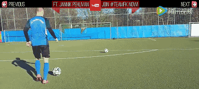 足球教学之牛尾巴过人!教你几个场上风骚的过人技巧(多图)