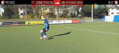 足球教学之牛尾巴过人!教你几个场上风骚的过人技巧(多图)