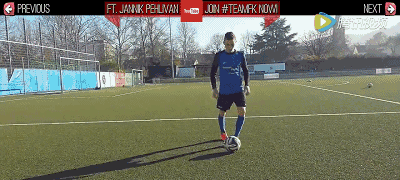 足球教学之牛尾巴过人!教你几个场上风骚的过人技巧(多图)