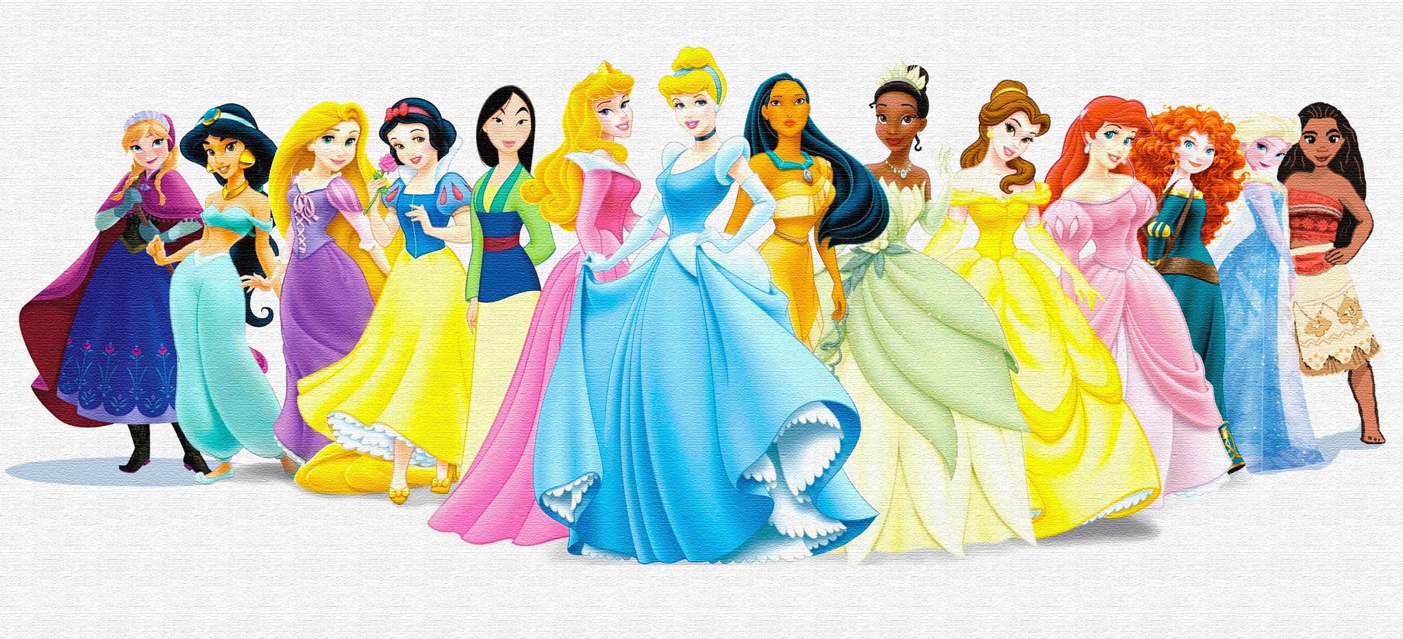 14位美丽的迪士尼公主,正式加冕的只有11位