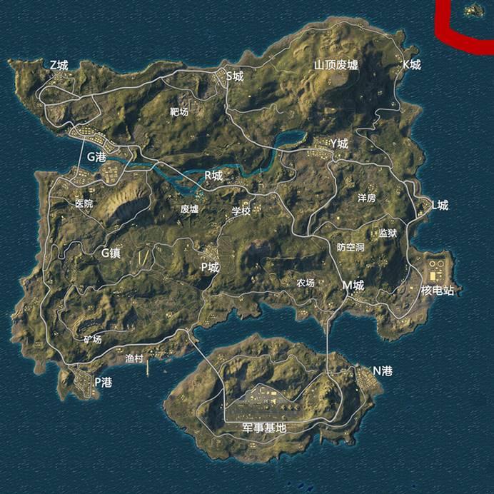 绝地求生:海岛地图最容易吃鸡的地方， 玩家:富得流油!