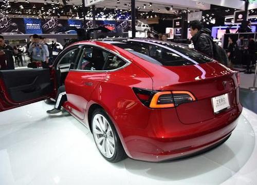 特斯拉MODEL 3国内首发 预计2019年交付给中国车主