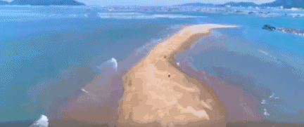这座网红C位海岛，电影爱拍，海滩美爆，南京出发高铁可达！