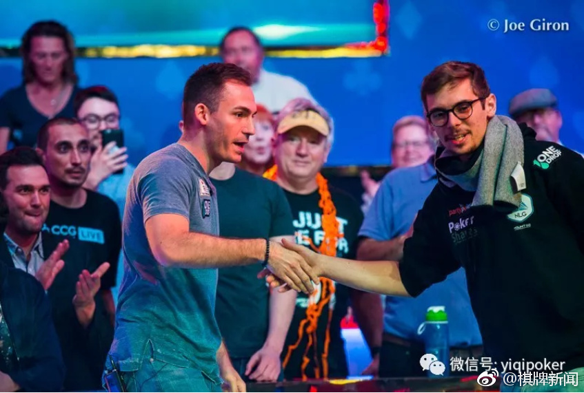 WSOP | Justin Bonomo击败Holz夺得一滴水冠