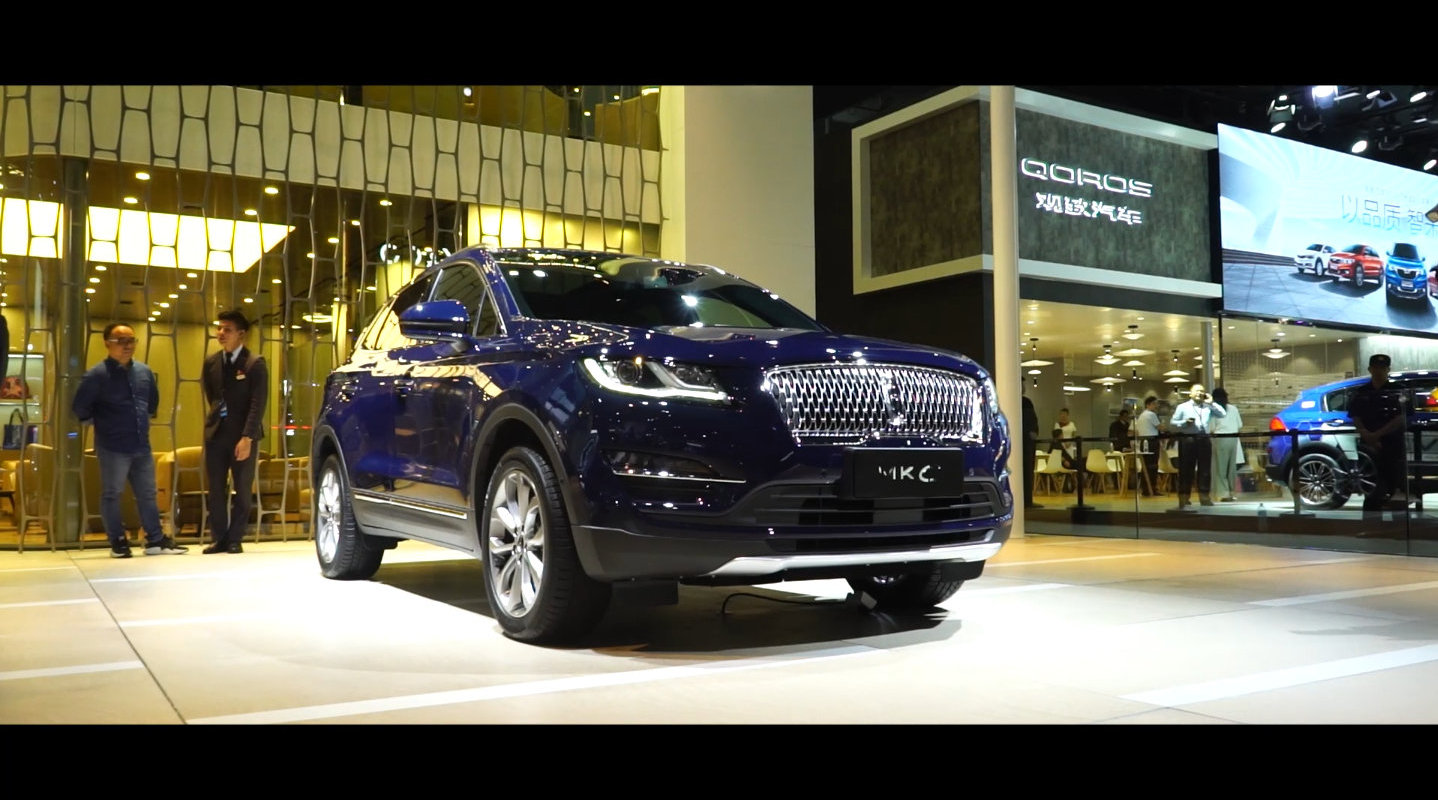 内饰豪华感更进一步 广州车展林肯MKC静态解析