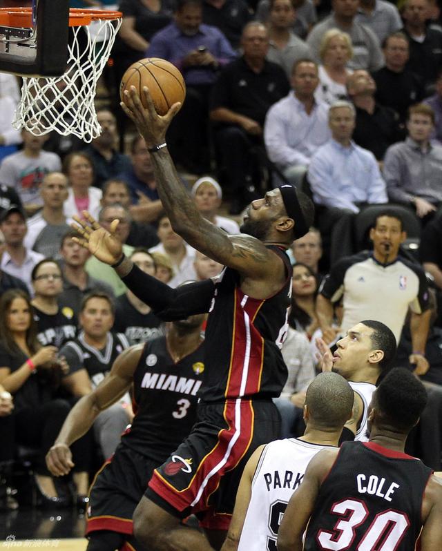 回顾经典:2013年热火VS马刺G4 詹姆斯+韦德共