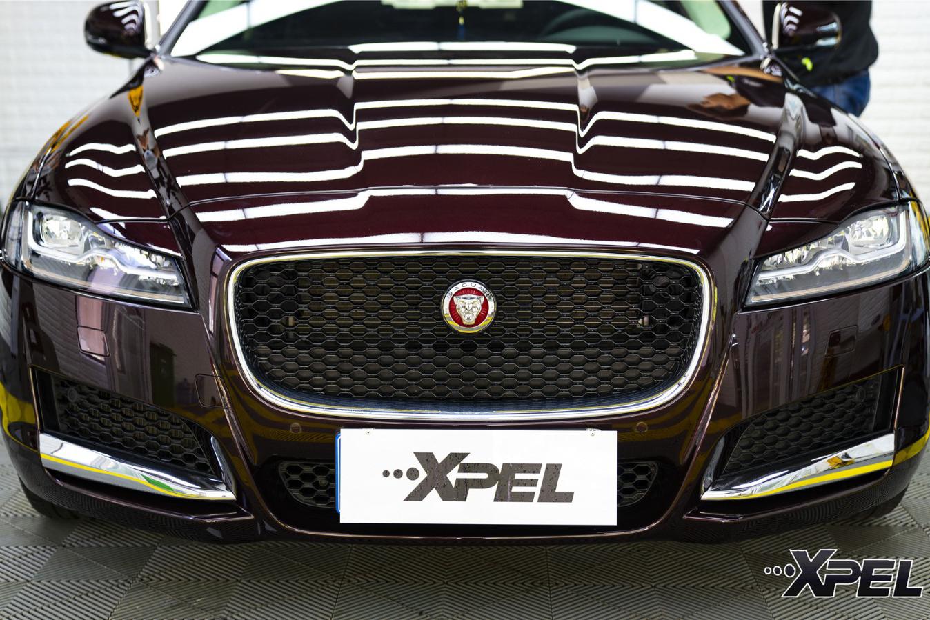 捷豹XFL保持优雅光鲜亮丽，贴XPEL隐形车衣