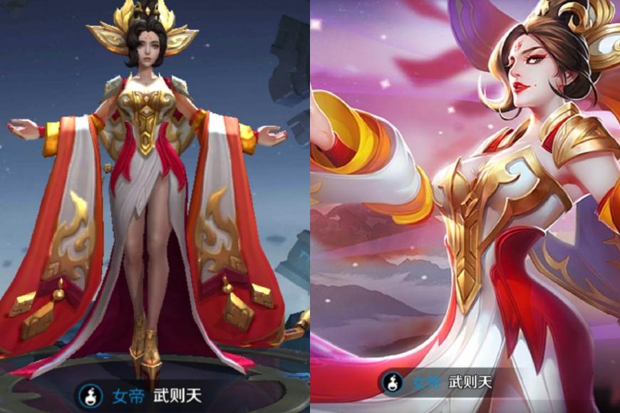 王者荣耀:女英雄原画与海报差别太大?网友:素装与美颜