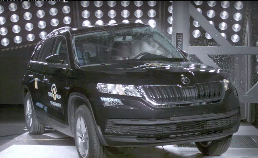 斯柯达柯迪亚克等两款车获欧洲五星安全评级