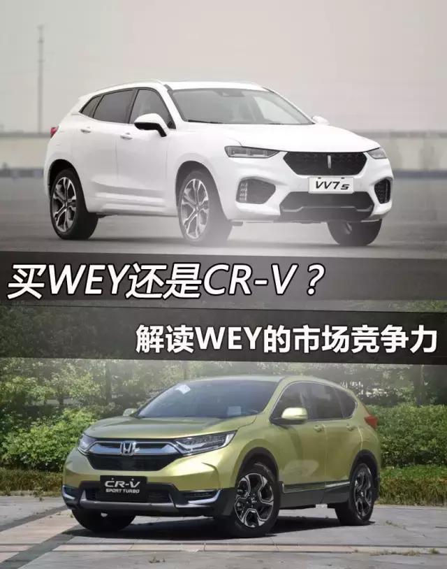 买WEY还是CR-V？解读WEY的市场竞争力