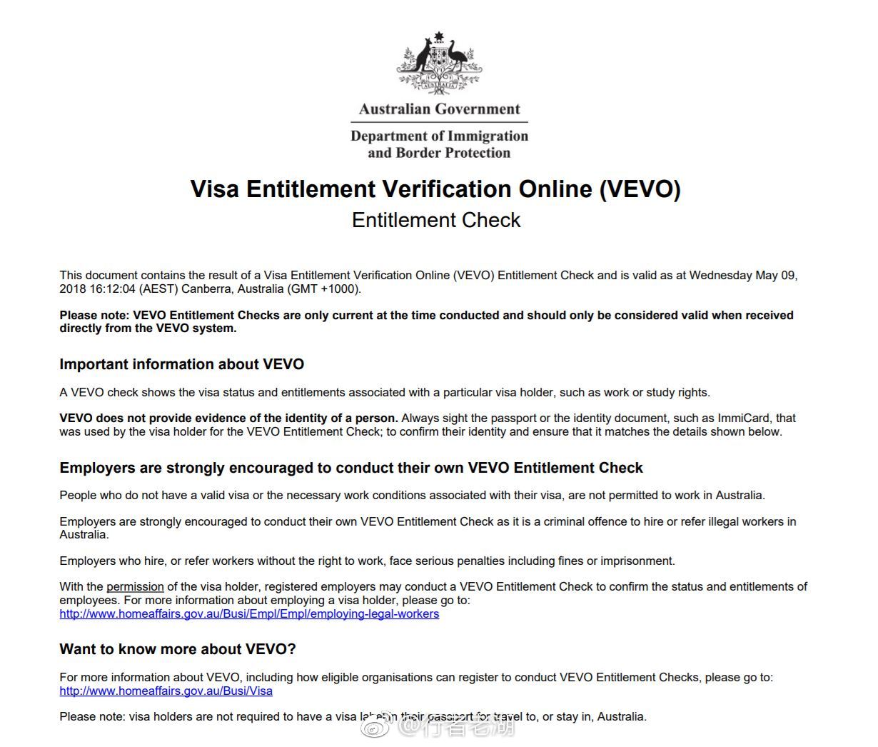 换了新护照,旧护照上澳大利亚多次往返签证还