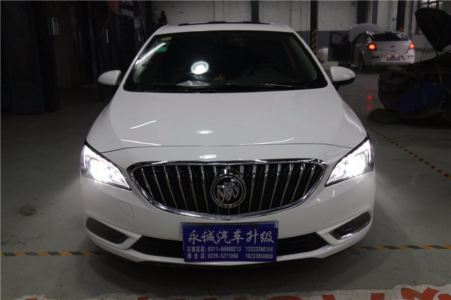 提升夜晚开车安全  别克威朗改氙灯