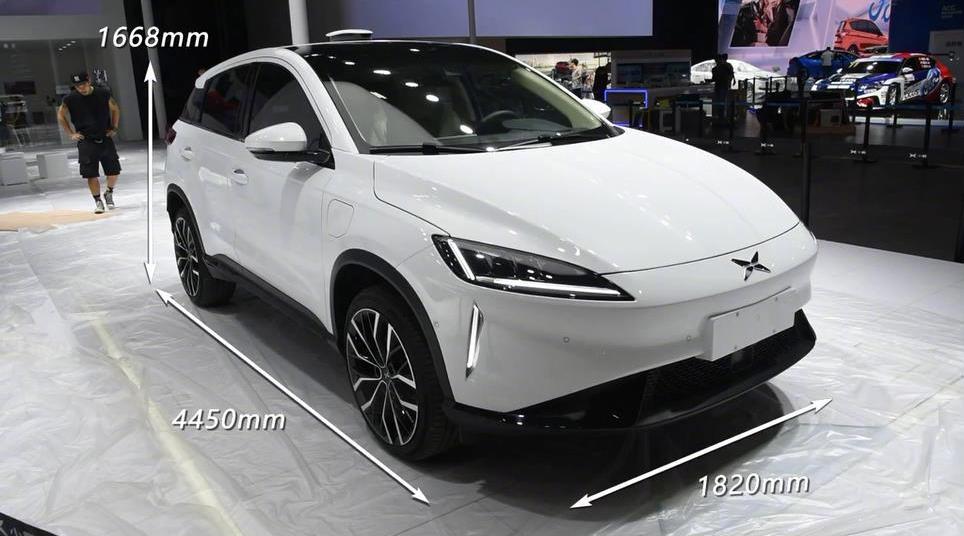 广州车展实拍 科技感十足 小鹏汽车G3 2018款 尊享版~