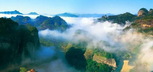 碧水丹山又人间仙境的福建武夷山
