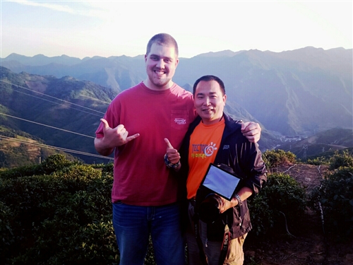 美国农业专家为什么不远万里来中国山阳喝茶