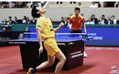 他们目标显然是2019世乒赛男子单打金牌,这位