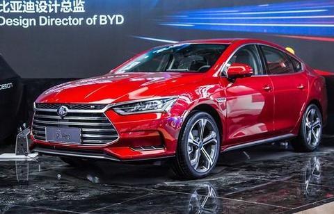 全新秦二代实车亮相，外观内饰由前奥迪总监操刀，补贴完或卖20万