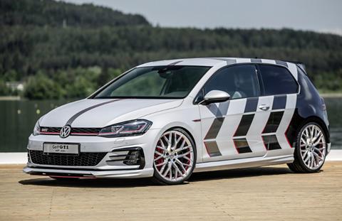 来看看奥地利嘉年华上411P的高尔夫GTI Next Level