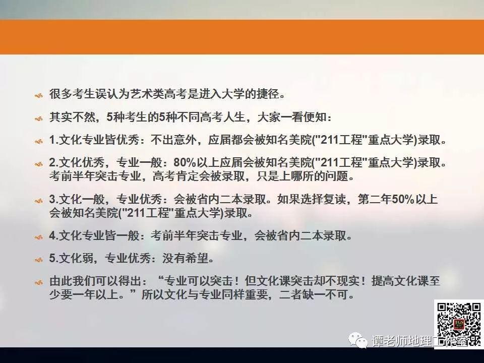 2019届艺术生文化课高考考情分析与备考方法