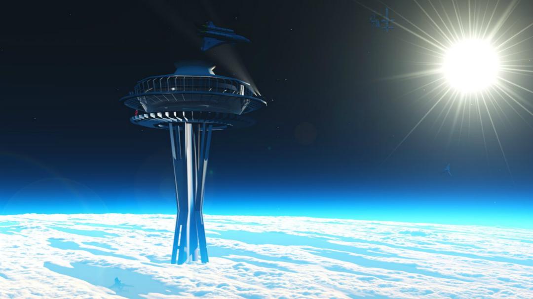 人类能坐电梯去太空?这不是科幻，科学家已提出理论上可行的构想