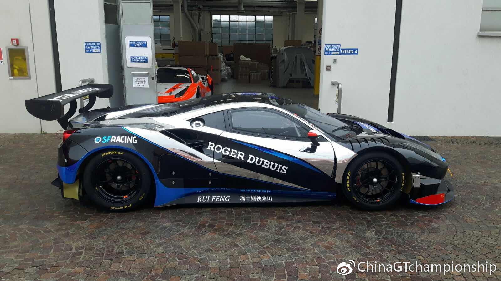 豪华战队来袭!SF Racing出征2018 China GT