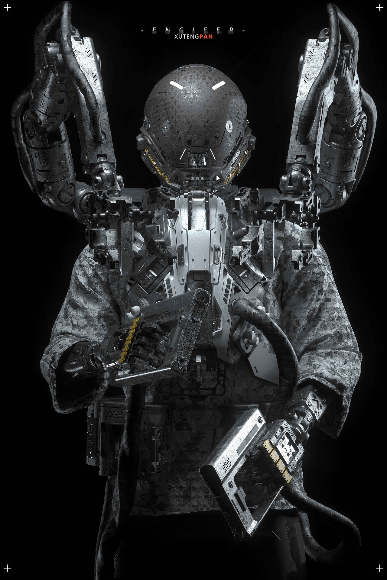 《工程师》,模型大部分都在moi3d中完成