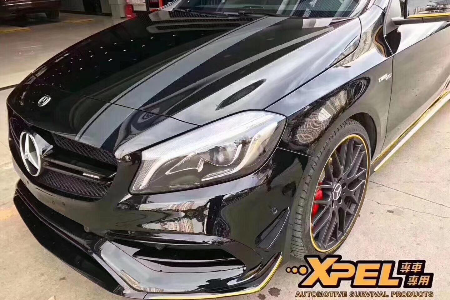 奔驰A45 AMG贴专车专用XPEL隐形车衣