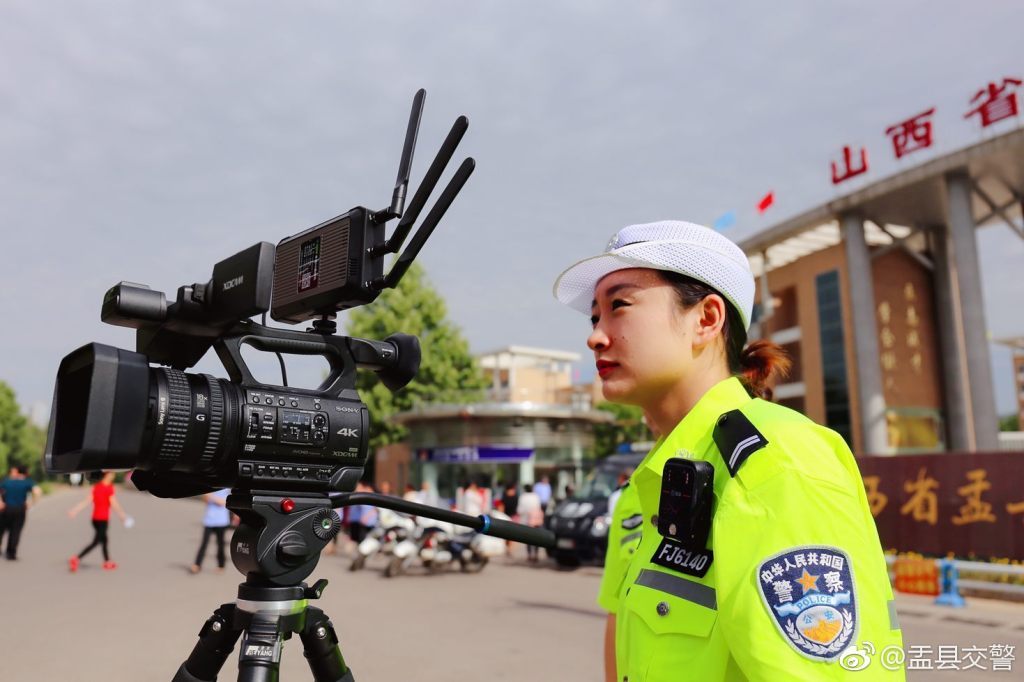 实拍2018年盂县高考第一天 图\/