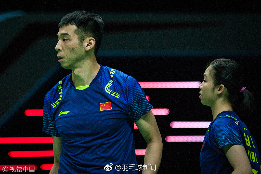 2018世界羽联泰国公开赛混双半决赛:鲁恺\/陈露
