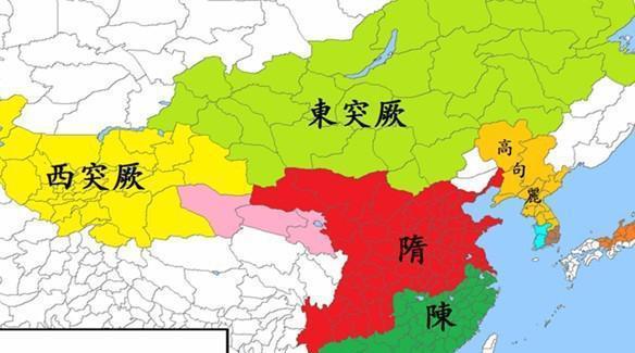 隋朝最大时的疆域为467万平方公里