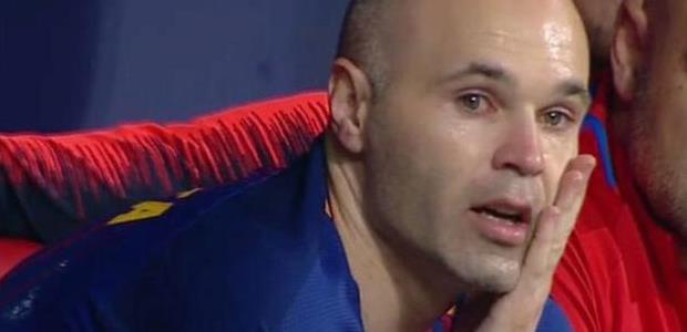 进球,是最温情的告别!巴萨队魂伊涅斯塔带队