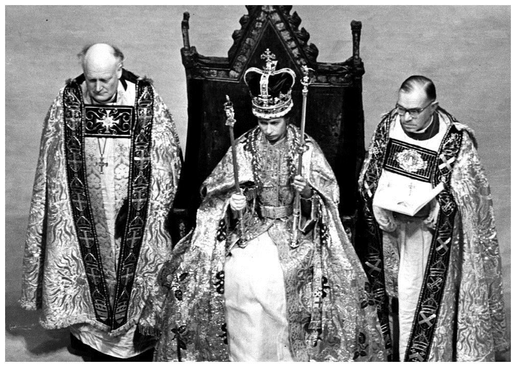 英国女王加冕65周年 回顾伊丽莎白二世加冕画面