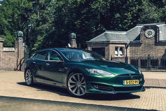 这辆特斯拉MODEL S堪称地表最强旅行车 奥迪RS6见了都得让三分