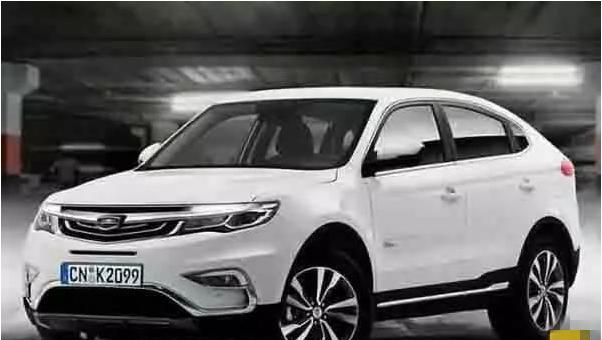 偶遇吉利博越coupe真车，外形酷似X6，仅售13万