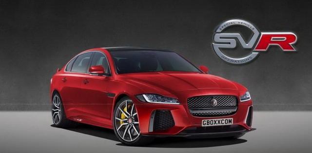 捷豹XF SVR假想图曝光