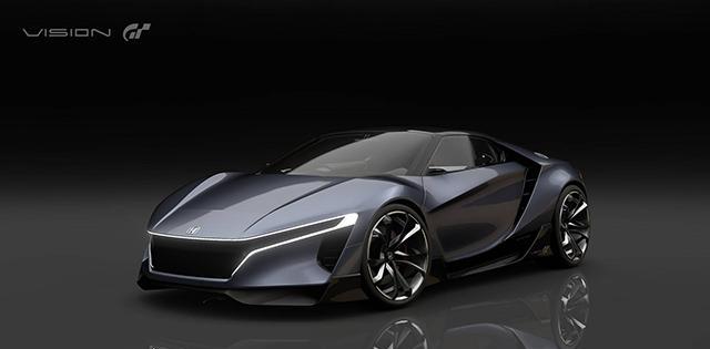 400马力的小号NSX，本田Sports Vision GT概念车官图发布