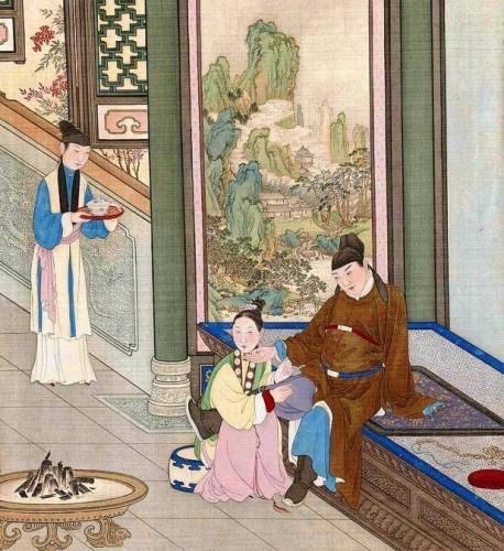 古人闺房之乐·情人生活之趣