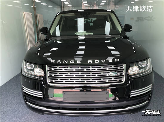 路虎揽胜装贴XPEL隐形车衣，不用再担心划痕了