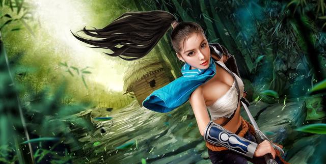 背对疾风吧!英雄联盟亚索女版cos